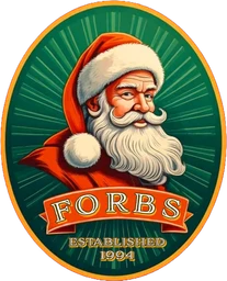 Fraternal Order of Real Bearded Santas (FORBS) logo